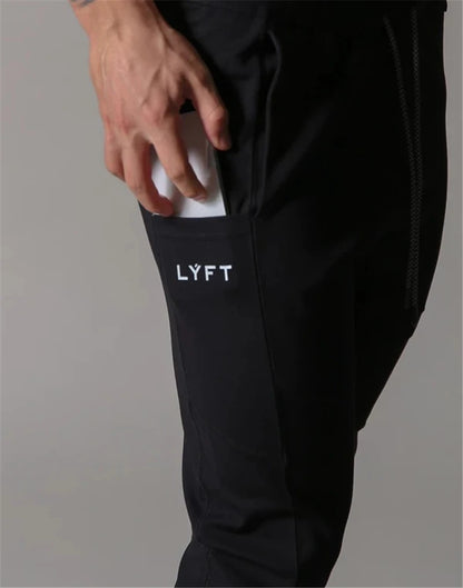 LYFT New Jogging Pants Men Sport Sweatpants Running Pants Men Joggers Cotton Trackpants Slim Fit Pants Bodybuilding Trousers