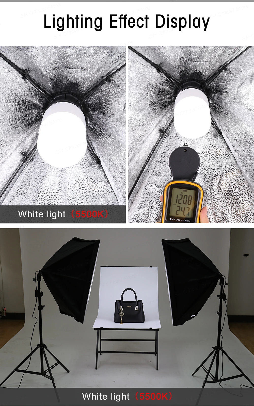 Photography Lighting Kit 2.6x3M Photo Background Muslin Backdrops & Softbox & Umbrella & Reflector& Light Stand For Photo Studio