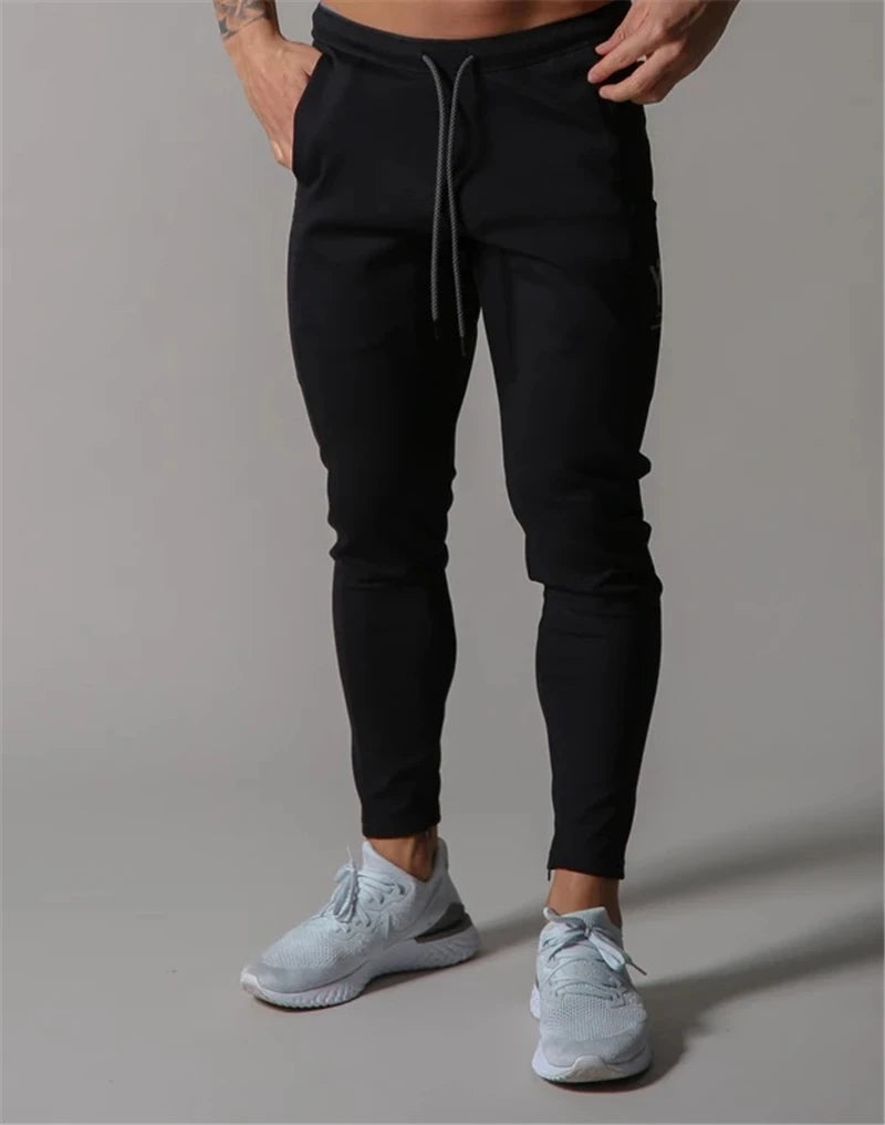 LYFT New Jogging Pants Men Sport Sweatpants Running Pants Men Joggers Cotton Trackpants Slim Fit Pants Bodybuilding Trousers