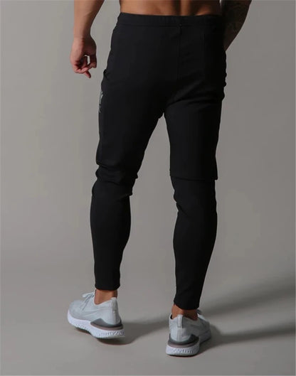 LYFT New Jogging Pants Men Sport Sweatpants Running Pants Men Joggers Cotton Trackpants Slim Fit Pants Bodybuilding Trousers