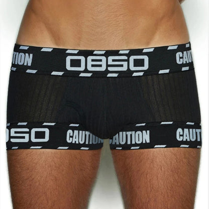 ORLVS Brand Men Boxer Cotton U Pouch