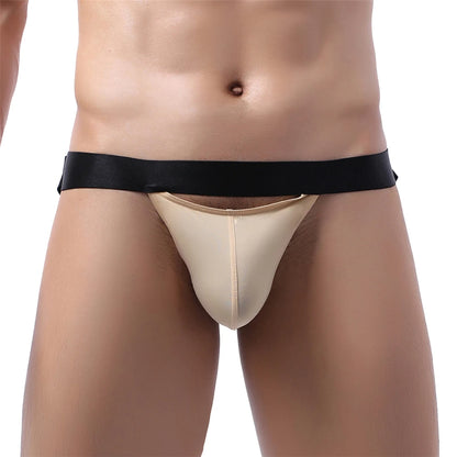 Cotton Breathable Sexy Gay Underwear Men Thong Men Jockstrap Gay Thongs G String Men Penis Pouch Gay Bikini Sissy Lingerie Thong