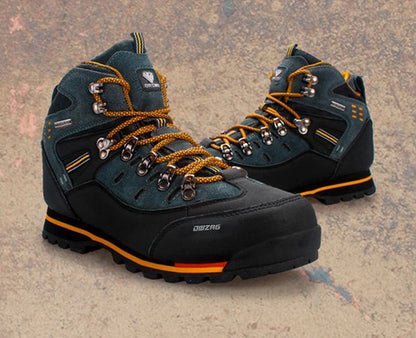 Men Hiking Shoes Waterproof Leather Shoes Climbing & Fishing Shoes New Outdoor Shoes Men High Top Winter Boots Trekking Sneaker