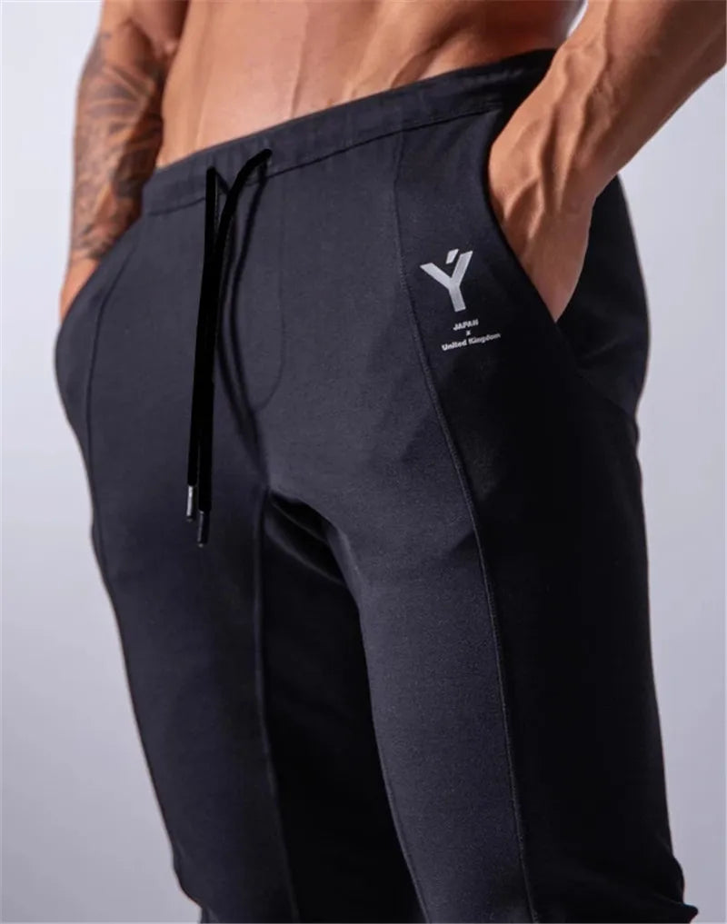 LYFT New Jogging Pants Men Sport Sweatpants Running Pants Men Joggers Cotton Trackpants Slim Fit Pants Bodybuilding Trousers