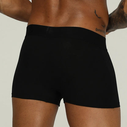 ORLVS Brand Men's Cotton Boxer Briefs U Convex Pouch