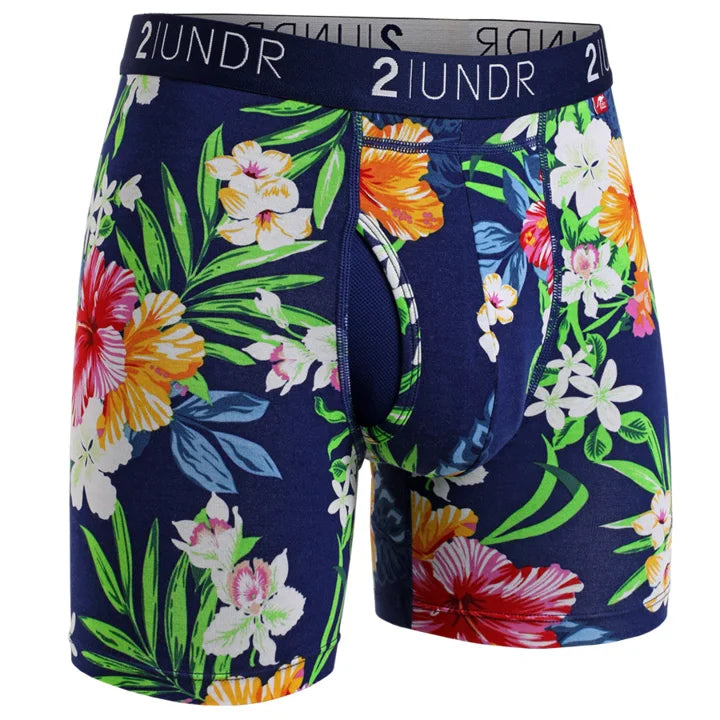 New! 2UNDR Men's Joey Pouch SWING SHIFT - 6" Boxer Modal Fabric Prints Collection ~ WITHOUT BOX