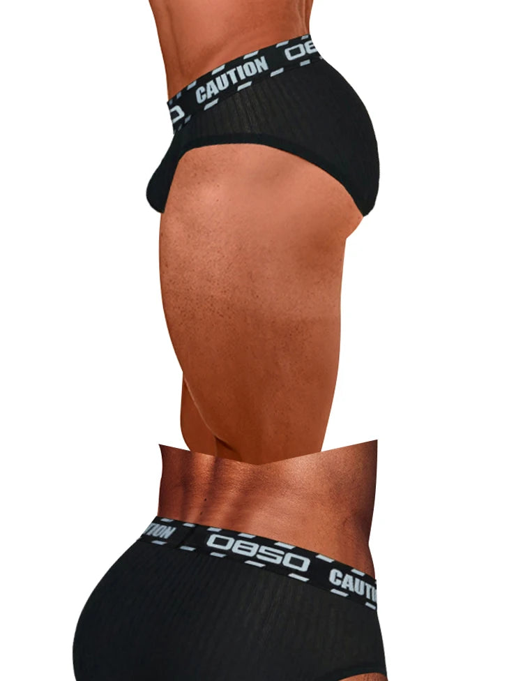 3pcs O850 Men's Cotton Low Waist Underwear