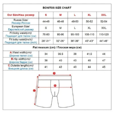 Long 9inch Leg Men's Boxer Brief Underwear