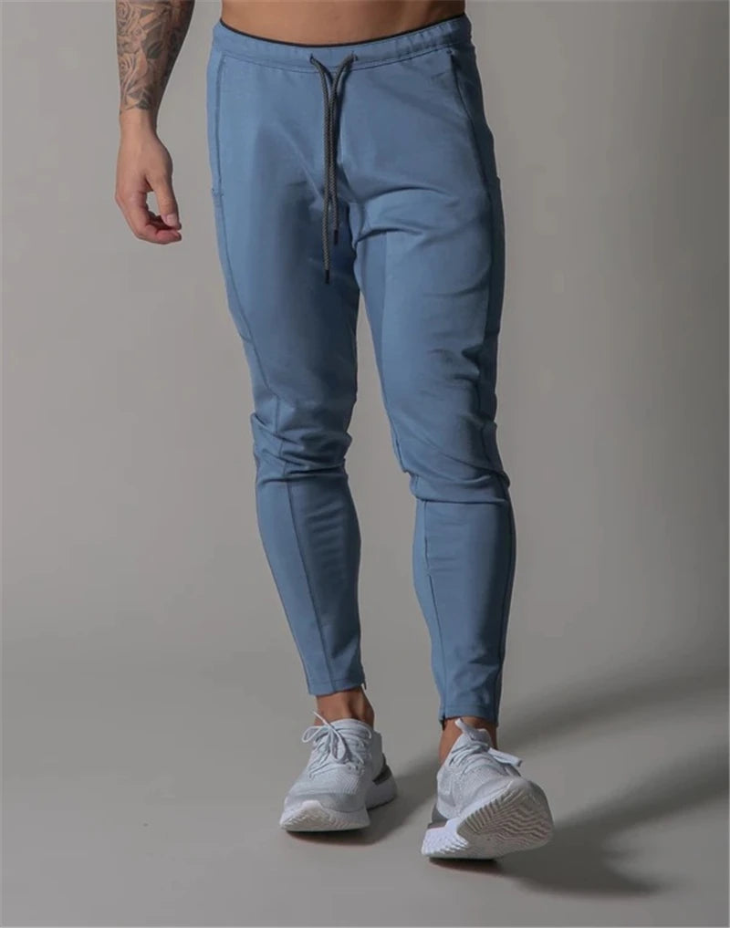 LYFT New Jogging Pants Men Sport Sweatpants Running Pants Men Joggers Cotton Trackpants Slim Fit Pants Bodybuilding Trousers