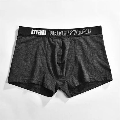 High Quality Men Boxers Short Boy 3PCS/Set Combed Cotton Breathable Male Underwear Mens Bodysuit Underpants S-3XL Vetement Homme