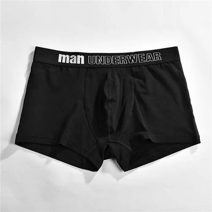 High Quality Men Boxers Short Boy 3PCS/Set Combed Cotton Breathable Male Underwear Mens Bodysuit Underpants S-3XL Vetement Homme