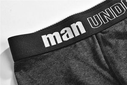 High Quality Men Boxers Short Boy 3PCS/Set Combed Cotton Breathable Male Underwear Mens Bodysuit Underpants S-3XL Vetement Homme