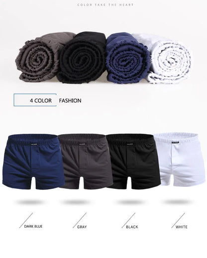 Brand Sexy Man Underwear Boxer Shorts Mens Trunks L XL XXL 3XL Male Cotton Slacks High Quality Home Sleepwear Underpants