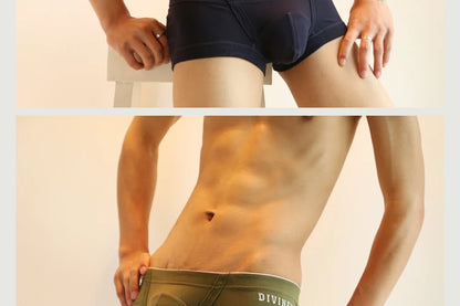 Men's Young Men's Cotton Briefs U Convex Pouch