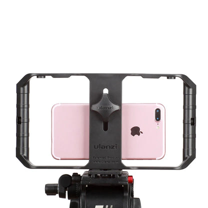 Ulanzi U-Rig Pro Smartphone Video Rig w 3 Shoe Mounts Filmmaking Case Handheld Phone Video Stabilizer Grip Tripod Mount Stand