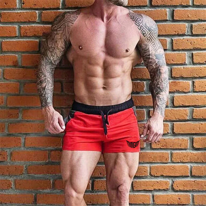 Brand Mens Compression Shorts Summer Patchwork Bermuda Shorts Gyms Fitness Men Cossfit Bodybuilding Tights Workout Shorts