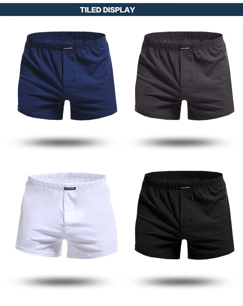 Brand Sexy Man Underwear Boxer Shorts Mens Trunks L XL XXL 3XL Male Cotton Slacks High Quality Home Sleepwear Underpants