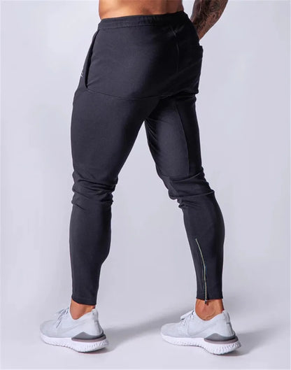 LYFT New Jogging Pants Men Sport Sweatpants Running Pants Men Joggers Cotton Trackpants Slim Fit Pants Bodybuilding Trousers