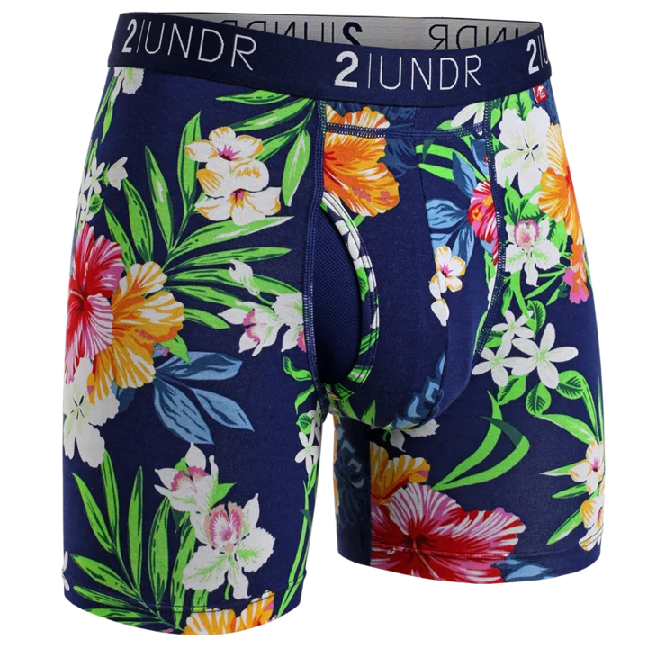 New! 2UNDR Men's Joey Pouch SWING SHIFT - 6" Boxer Modal Fabric Prints Collection ~ WITHOUT BOX