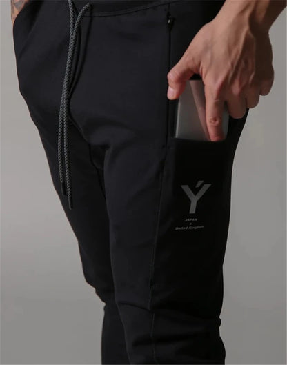 LYFT New Jogging Pants Men Sport Sweatpants Running Pants Men Joggers Cotton Trackpants Slim Fit Pants Bodybuilding Trousers