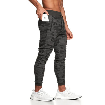 2020 Autumn Quick Dry Cotton Running Sweatpants Men Gym Fitness Workout Sportswear Trousers Joggers Training Track Pants Custom