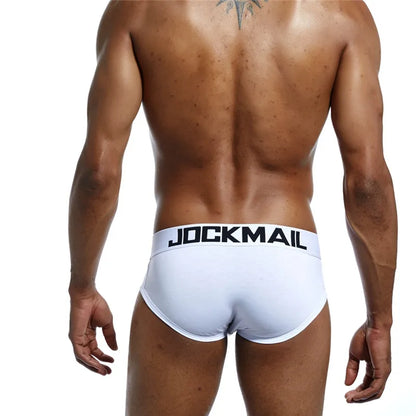 JOCKMAIL Men's Mesh Cotton Design Breathable Briefs