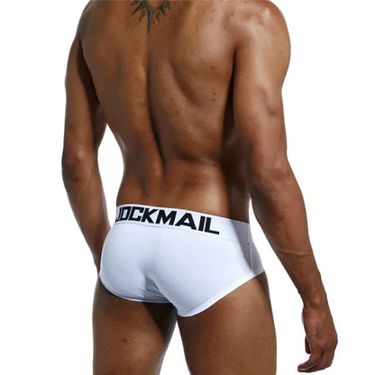 JOCKMAIL Men's Mesh Cotton Design Breathable Briefs