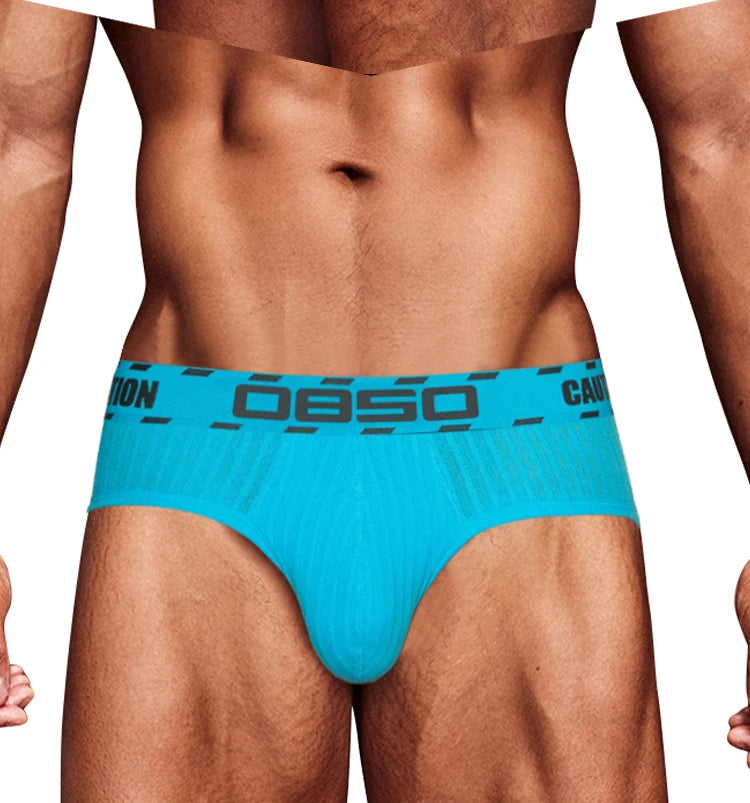 3pcs O850 Men's Cotton Low Waist Underwear