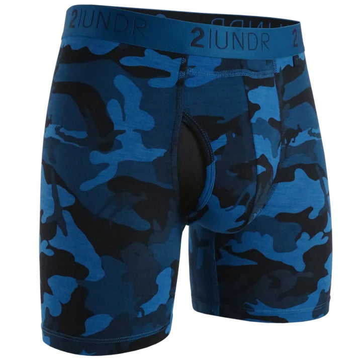 New! 2UNDR Men's Joey Pouch SWING SHIFT - 6" Boxer Modal Fabric Prints Collection ~ WITHOUT BOX