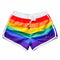 Rainbow Shorts