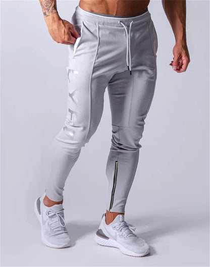 LYFT New Jogging Pants Men Sport Sweatpants Running Pants Men Joggers Cotton Trackpants Slim Fit Pants Bodybuilding Trousers