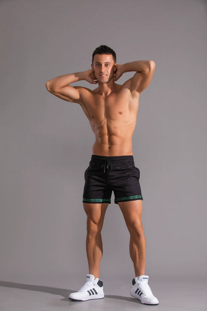 Chinese Fad Cotton Sports Shorts