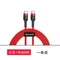 [Red 1 M 60W Fast Charging Line] One