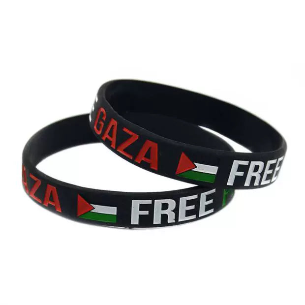 Fashion Palestine Inspirational Sports Silicone Bracelet