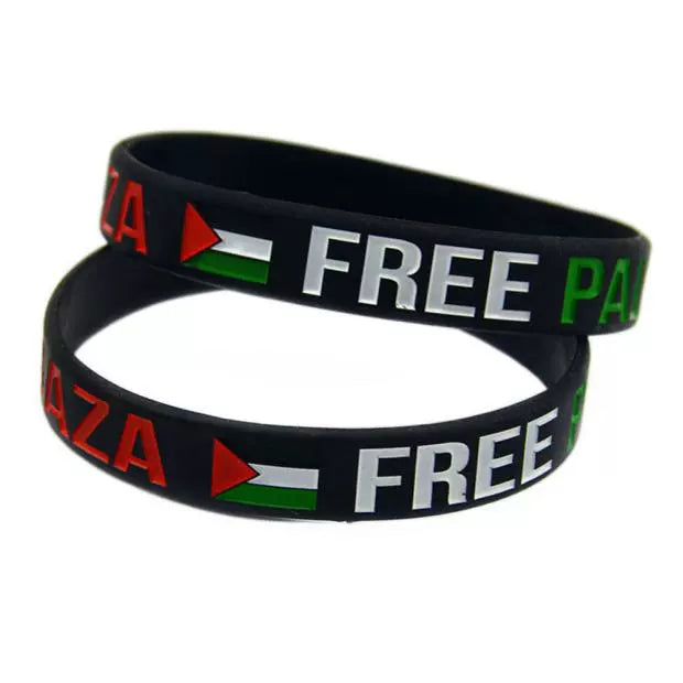 Fashion Palestine Inspirational Sports Silicone Bracelet