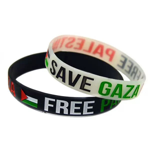 Fashion Palestine Inspirational Sports Silicone Bracelet