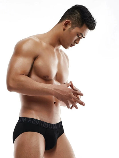 Asianbum Mid-Waist Comfortable Breathable Briefs