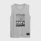 Grey Sleeveless T-Shirt