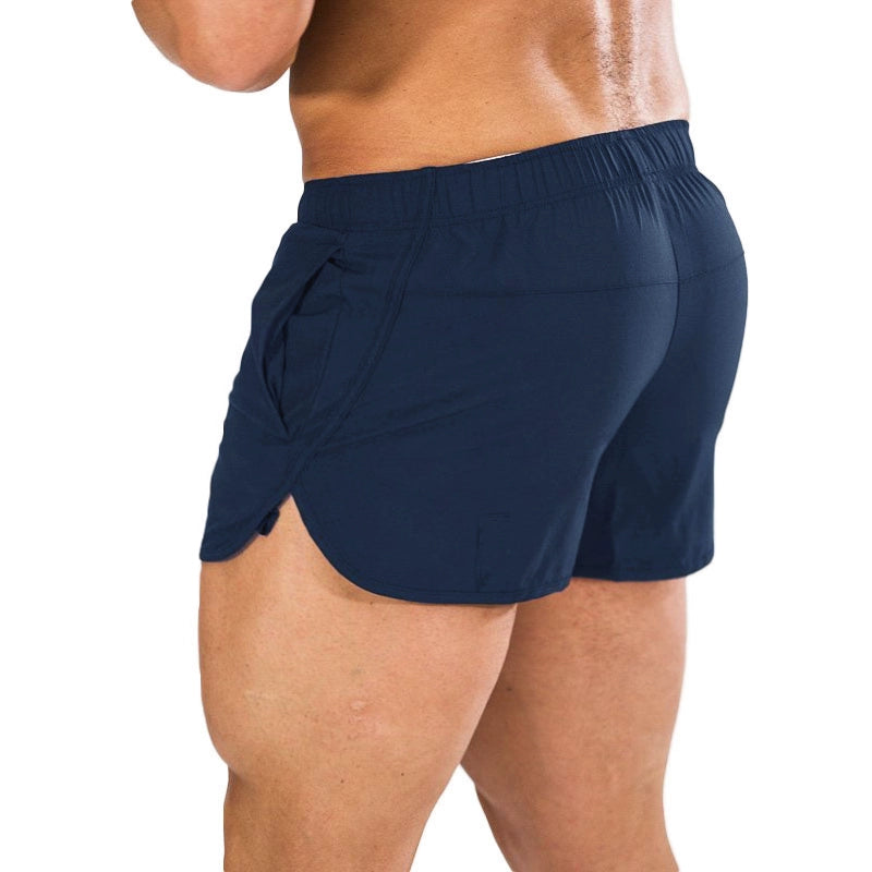 Workout Brothers Muscle Elastic Thin Basketball Shorts