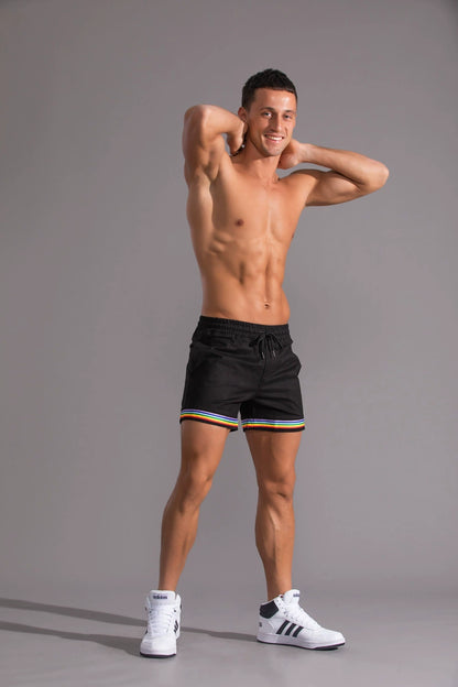 Chinese Fad Cotton Sports Shorts