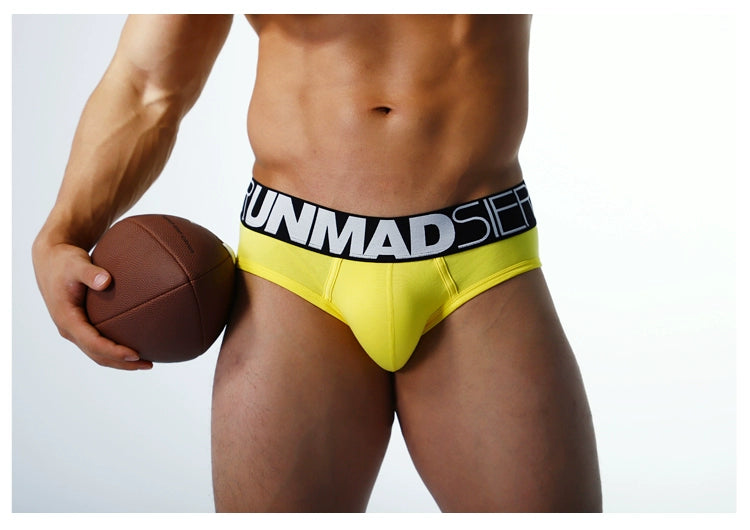 Unmadsier 3-Piece Wide-Edge White Briefs