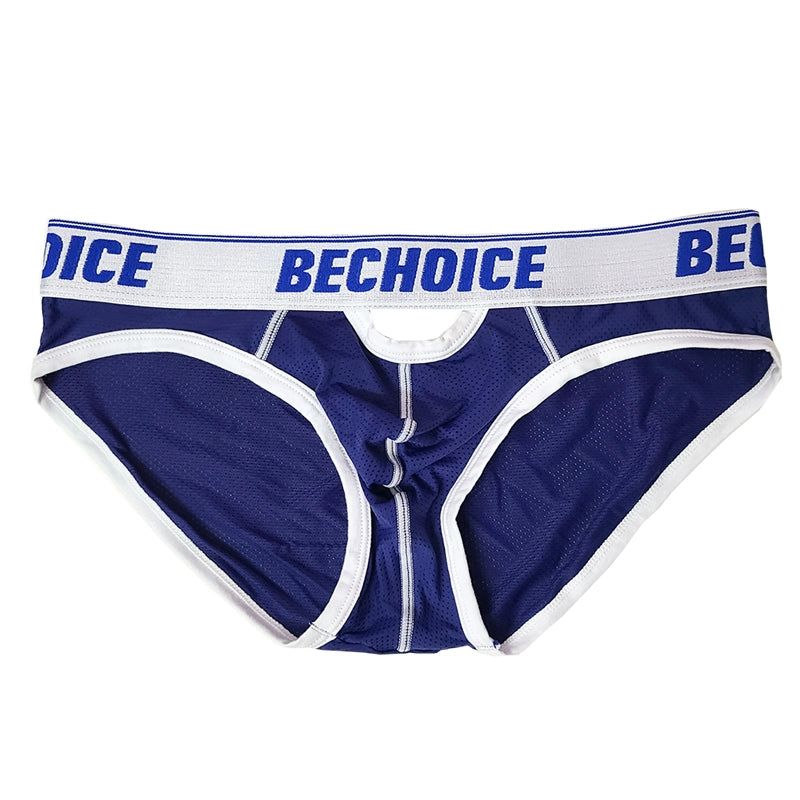 European and American-Style Hollow Stretch Comrade Personality Panties