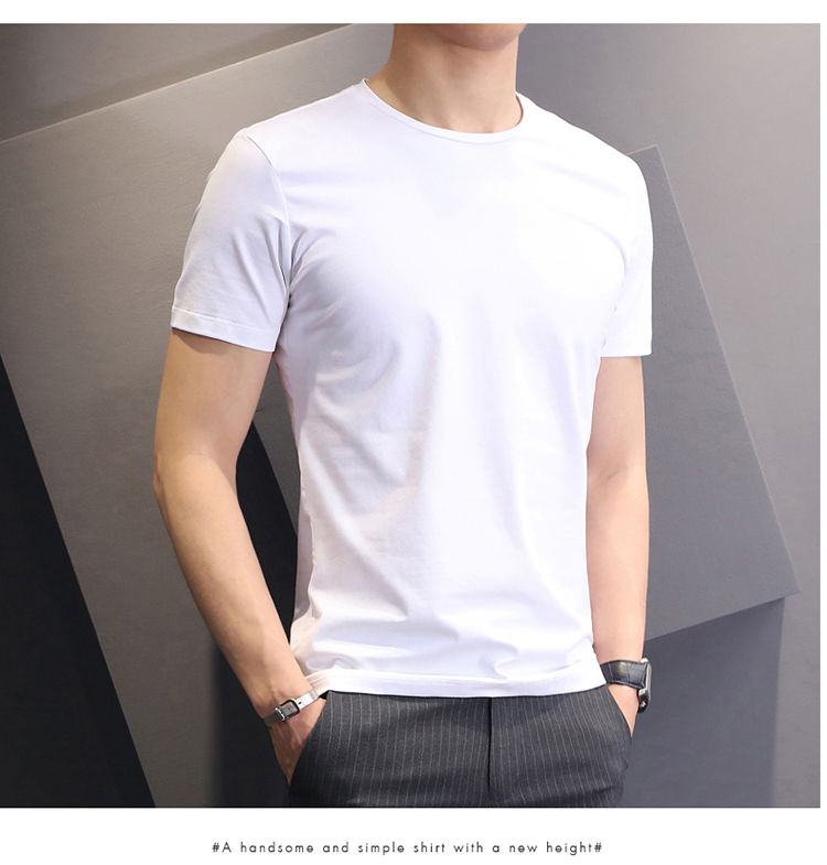 3-Piece Leak-Picking Youth Top Clothes round Neck Short Sleeve T-Shirt