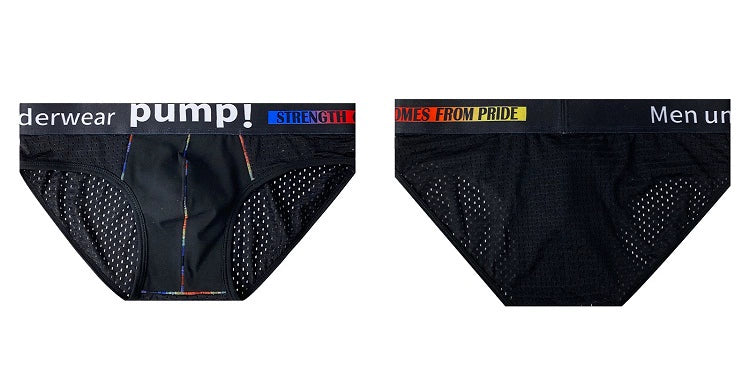 Pump Sexy Low Waist Fitness Sports Briefs