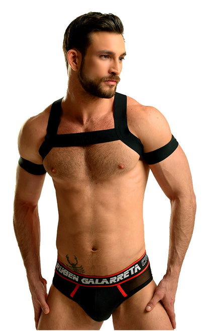 Men Shoulder Strap Chest Strap Clothes Chest Strap Sexy Belly Band Clothes Nightclub Bar Performance