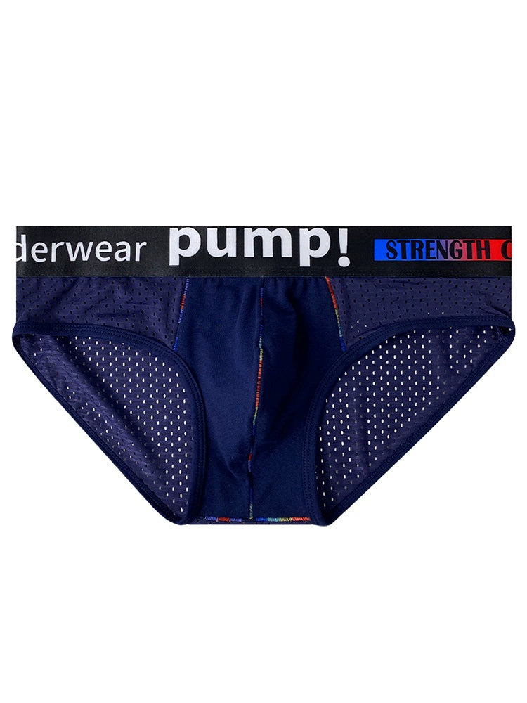 Pump Sexy Low Waist Fitness Sports Briefs