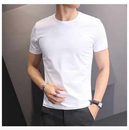 3-Piece Leak-Picking Youth Top Clothes round Neck Short Sleeve T-Shirt