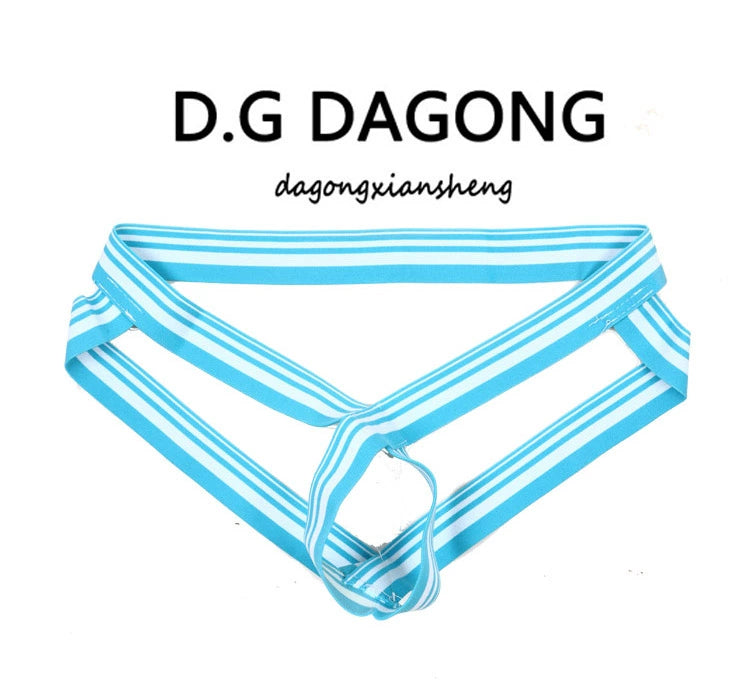 European and American-Style Large Hanging Ring Hollow Men's Underwear