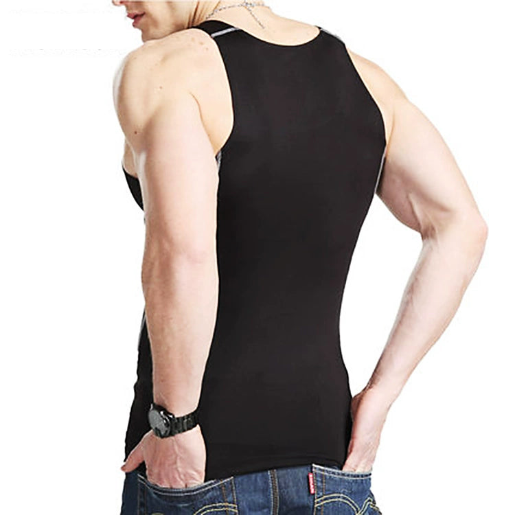 Tights Men's Stretch Breathable Undershirt Sports Vest