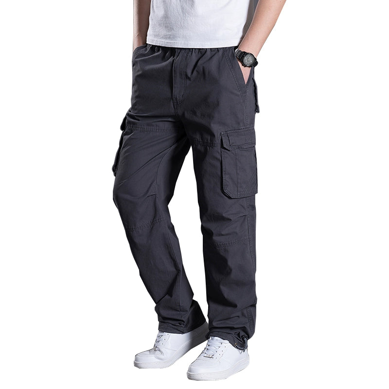 Large Pocket Cotton Wear-Resistant Outdoor Sports Overalls